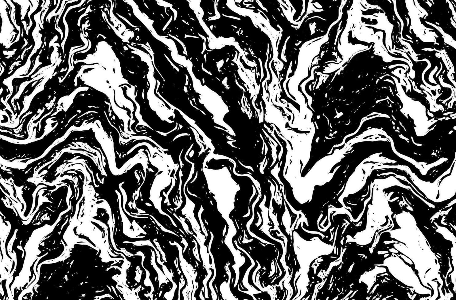 black and white marble pattern vector
