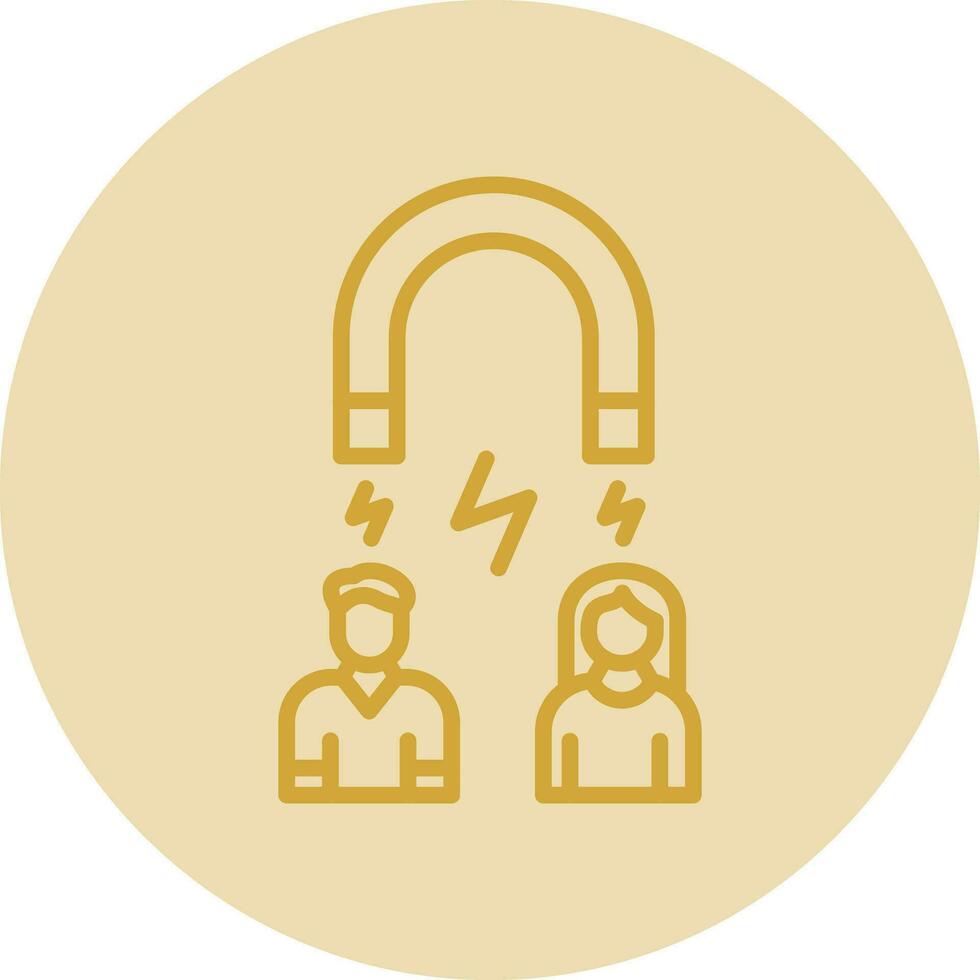 Attract Vector Icon Design