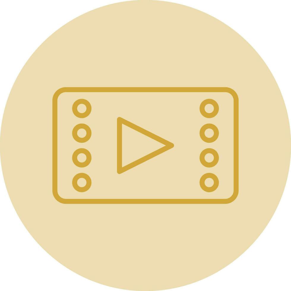 Video player Vector Icon Design