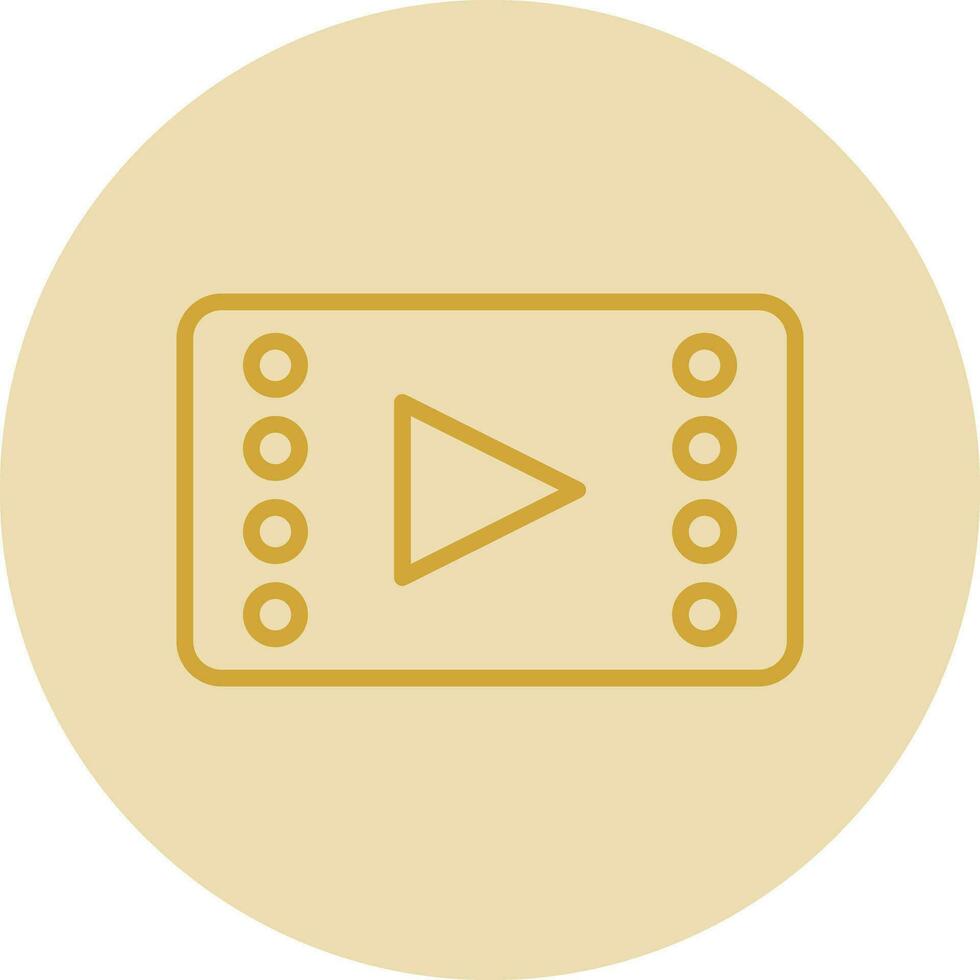 Video player Vector Icon Design