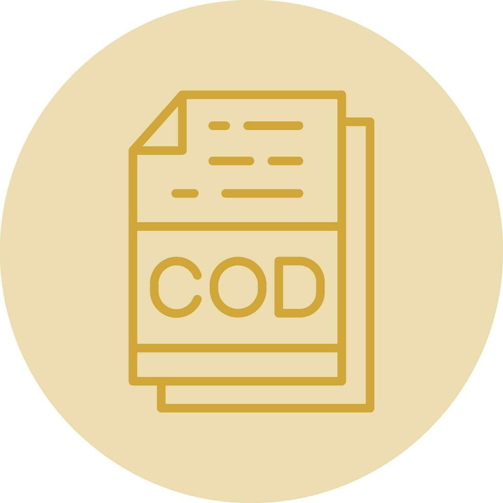 Cod Vector Icon Design