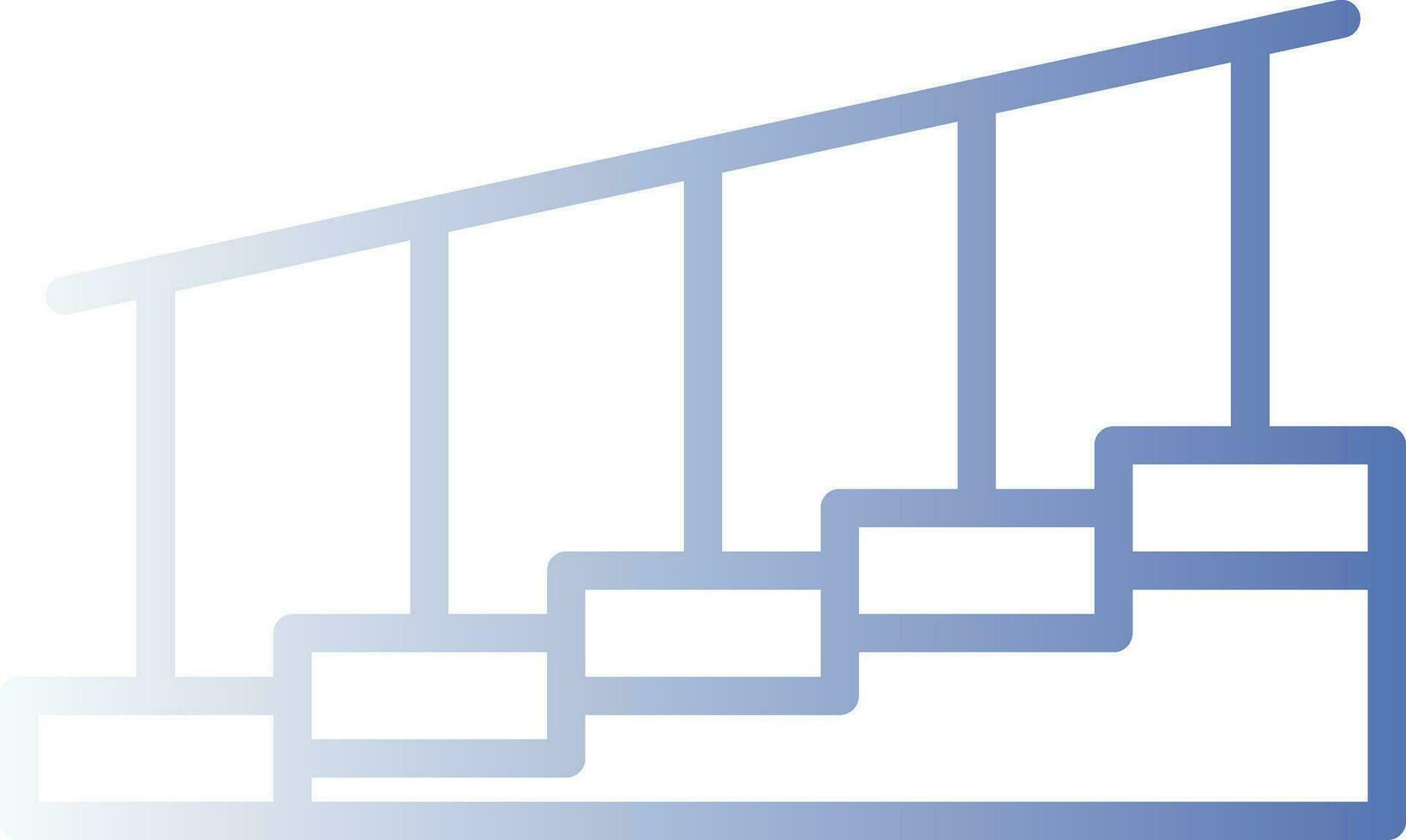 Stairs Vector Icon Design