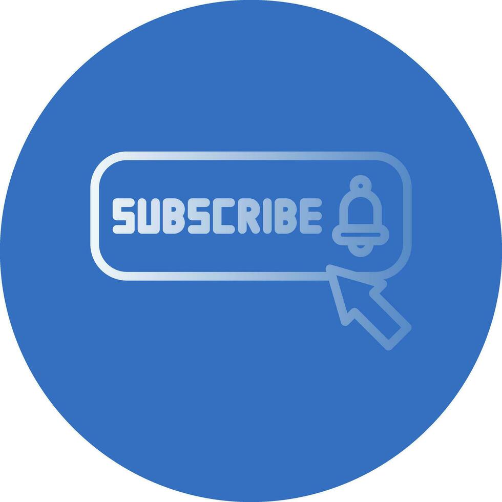 Subscribe Vector Icon Design