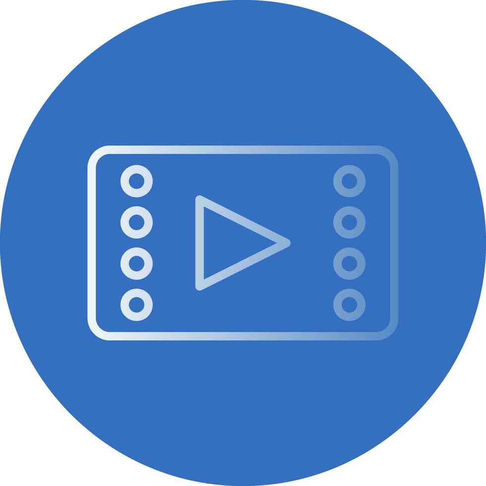 Video player Vector Icon Design