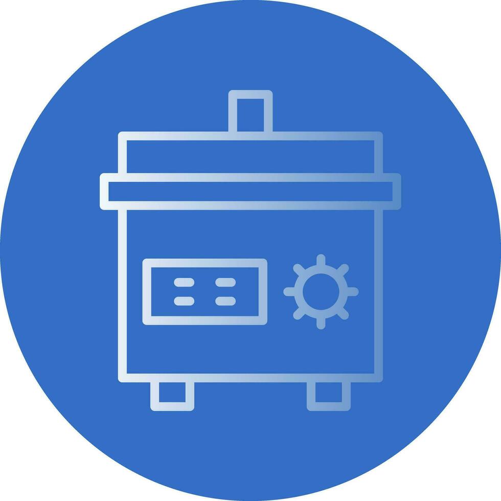Slow cooker Vector Icon Design