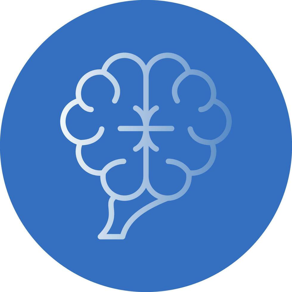 Human brain Vector Icon Design