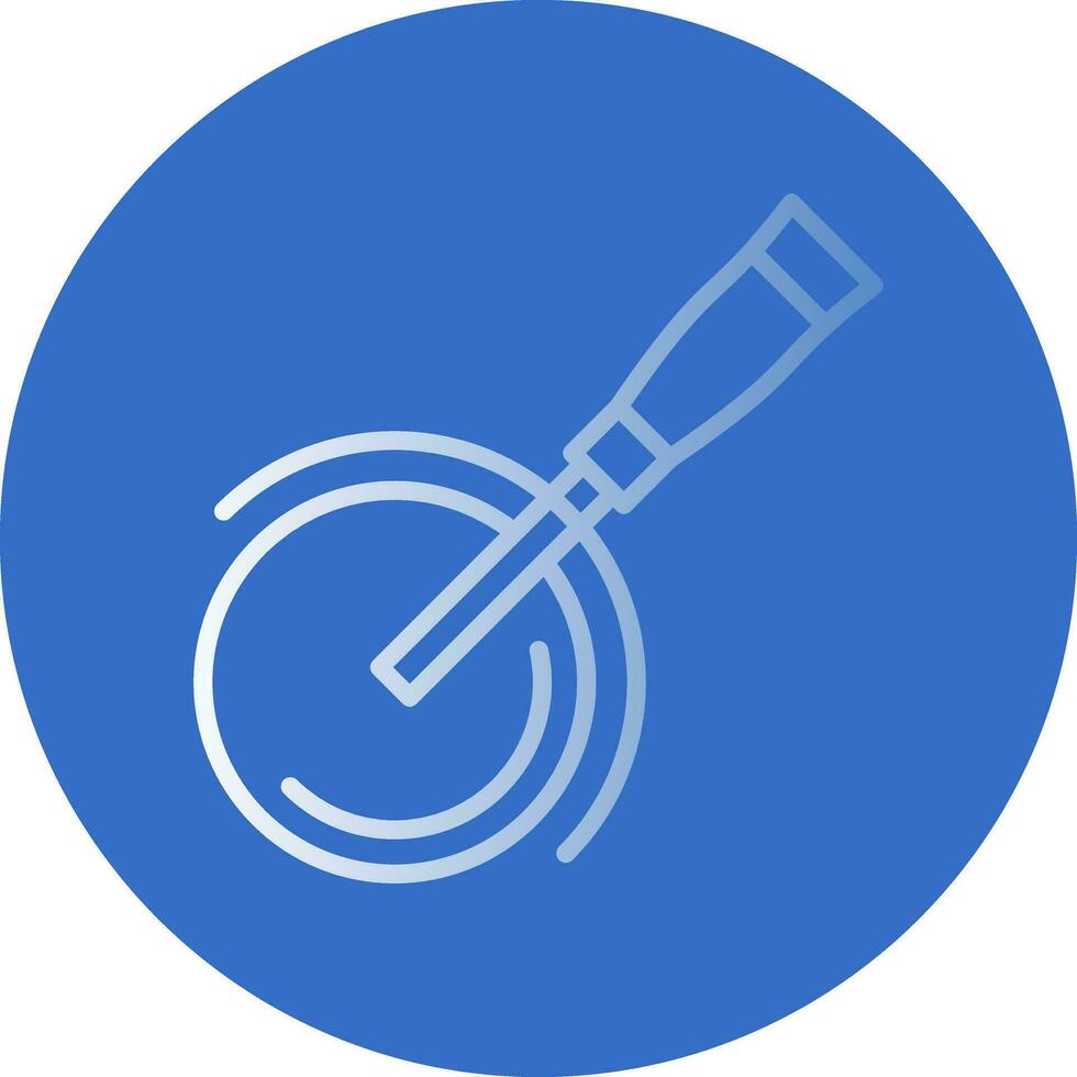 Pizza cutter Vector Icon Design