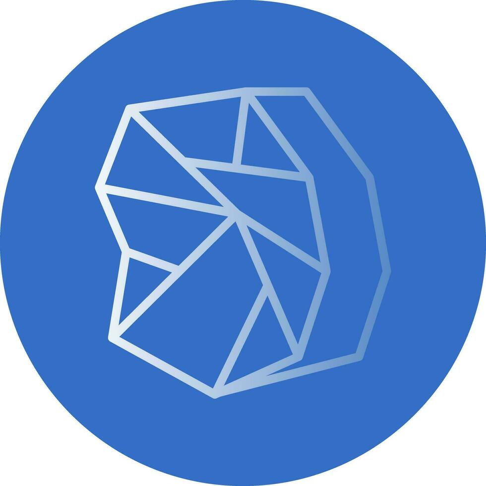 Stone Vector Icon Design