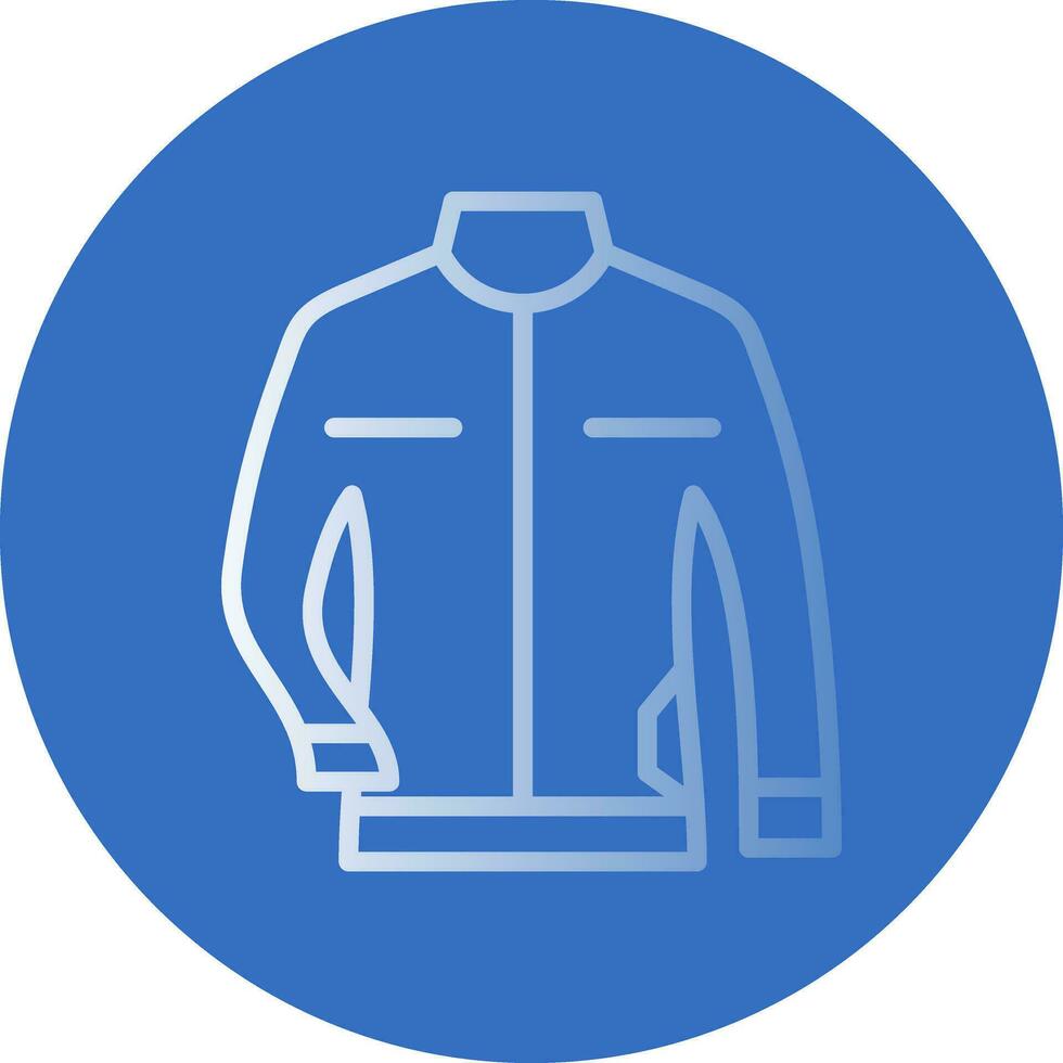 Leather jacket Vector Icon Design