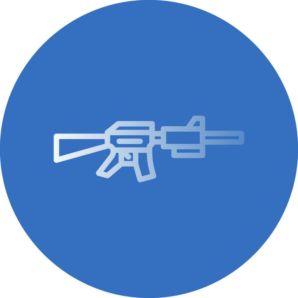 Rifle Vector Icon Design