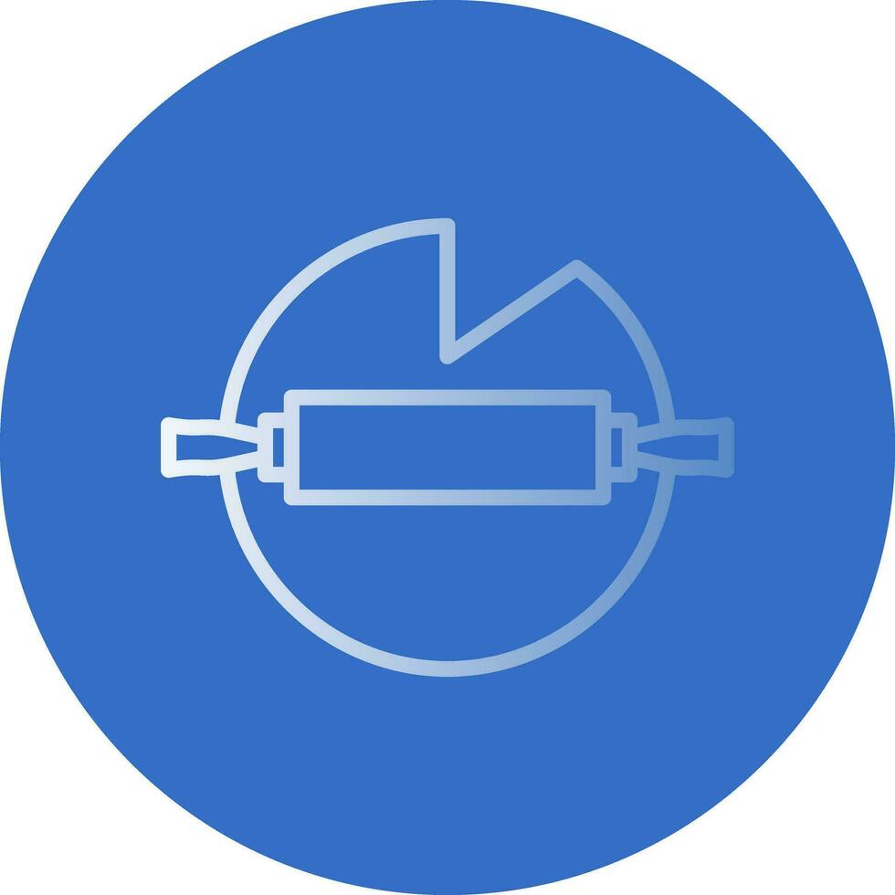 Rolling pin Vector Icon Design