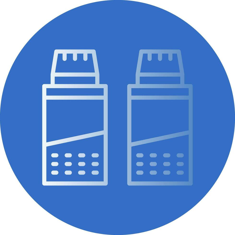 Salt and pepper Vector Icon Design