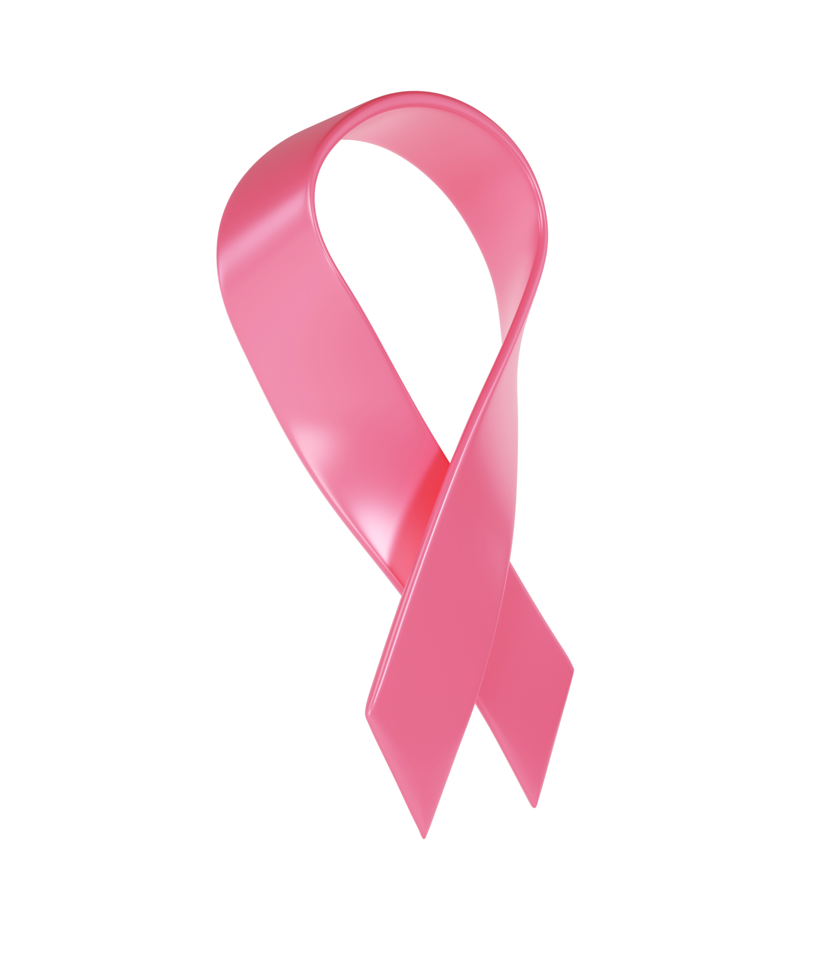 Pink Ribbon for breast cancer on transparent background PNG - Similar PNG