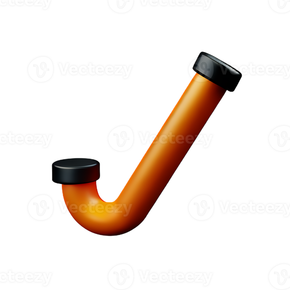 pipe 3d rendering icon illustration png