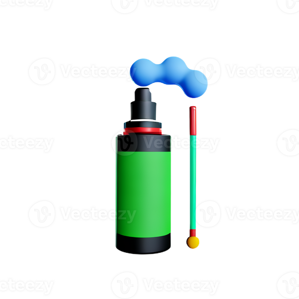 vape 3d rendering icon illustration png