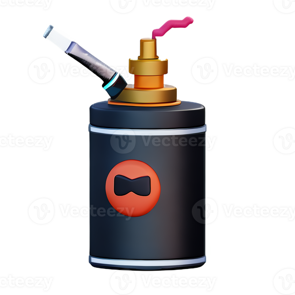 vape 3d rendering icon illustration png
