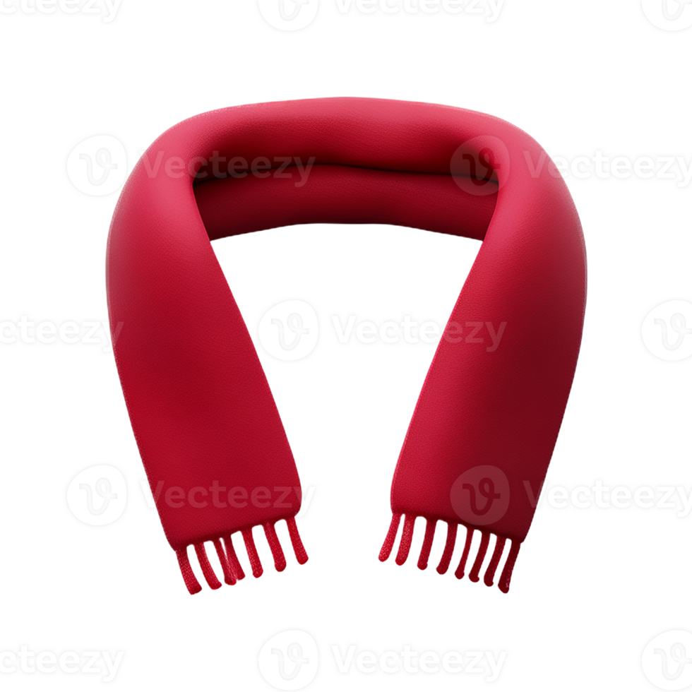scarf 3d tolkning ikon illustration png