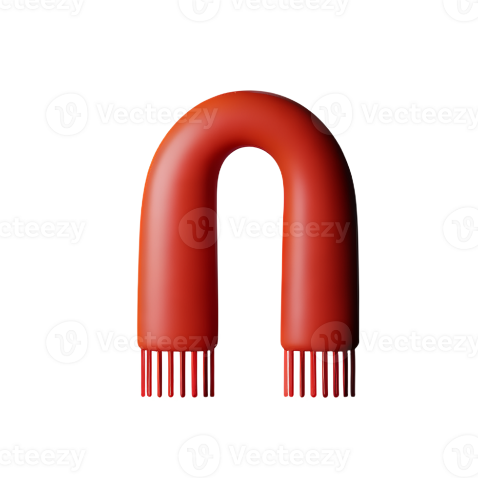 cachecol 3d Renderização ícone ilustração png