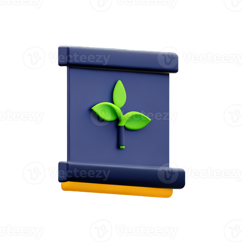 herbs 3d rendering icon illustration png