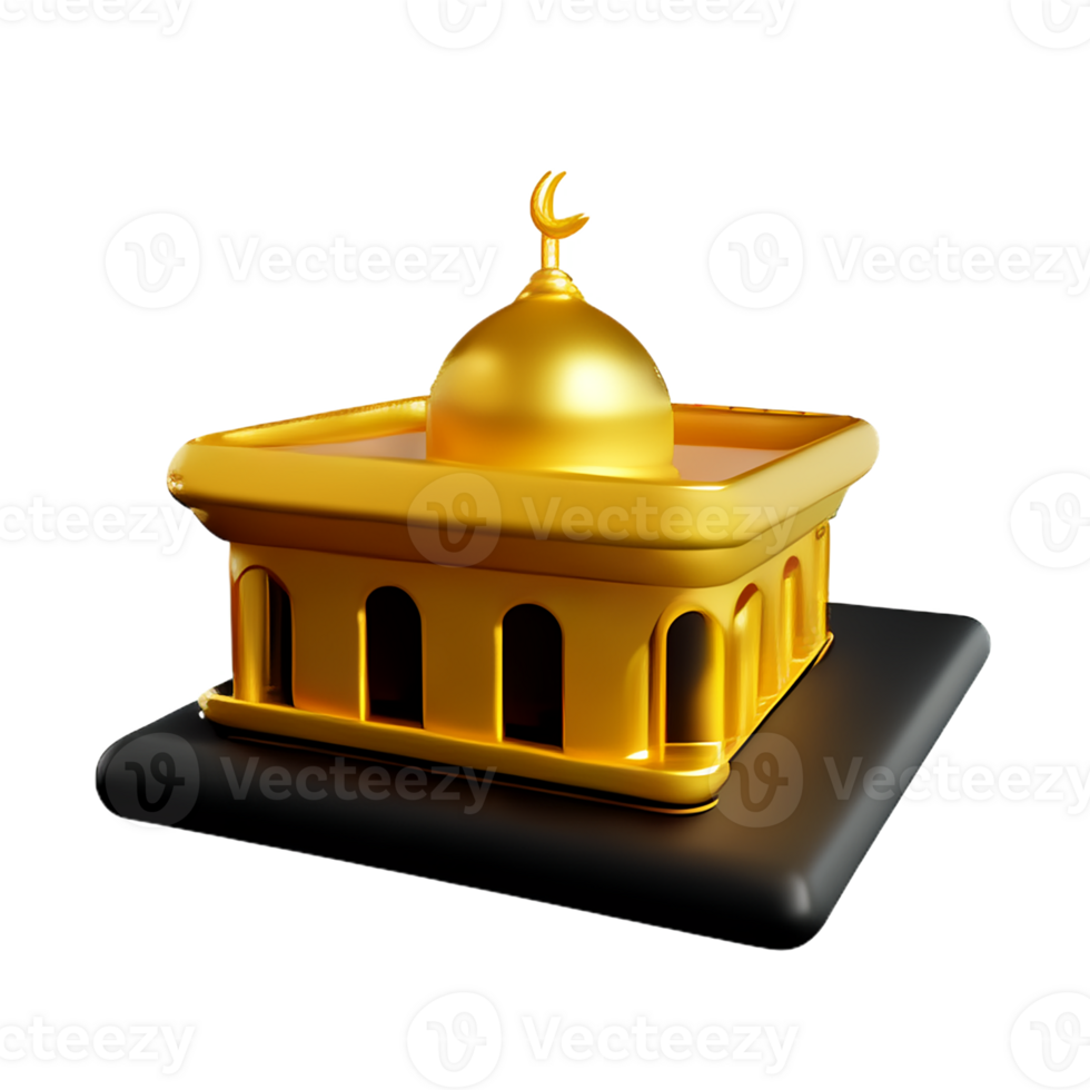 karbala 3d rendering icon illustration png