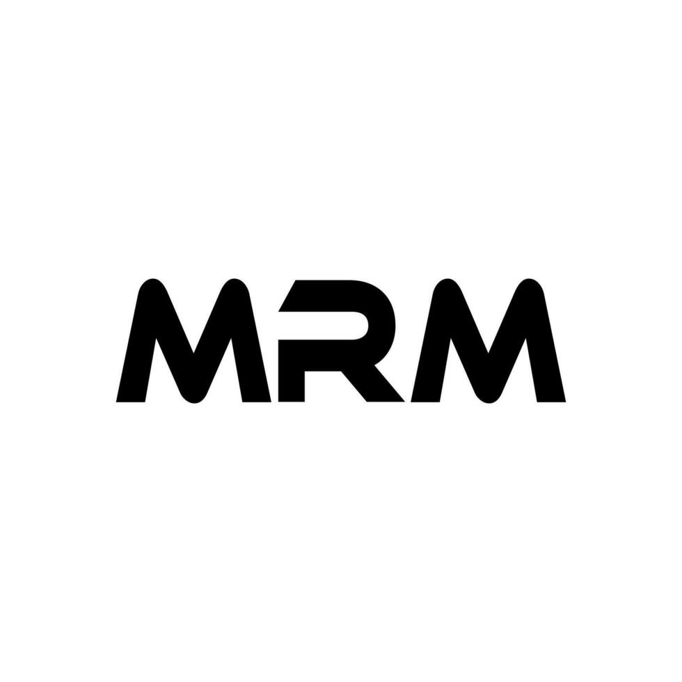 MRM Letter Logo Design, Inspiration for a Unique Identity. Modern Elegance and Creative Design. Watermark Your Success with the Striking this Logo. vector