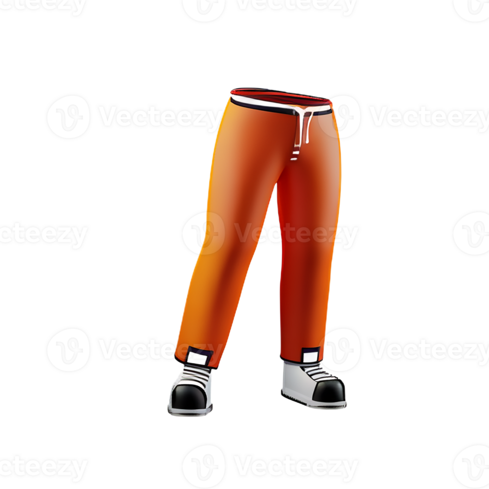 pants 3d rendering icon illustration png
