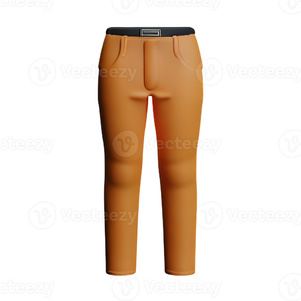 pants 3d rendering icon illustration png