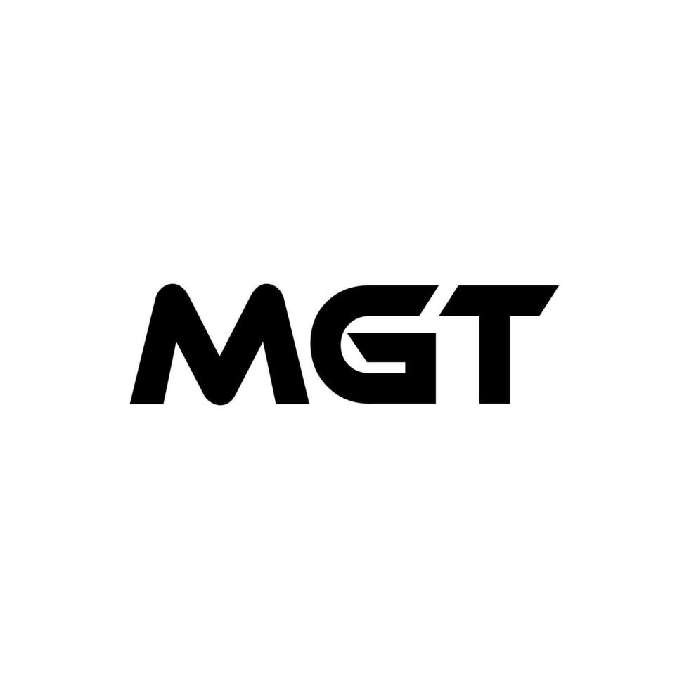 MGT Letter Logo Design, Inspiration for a Unique Identity. Modern Elegance and Creative Design. Watermark Your Success with the Striking this Logo. vector