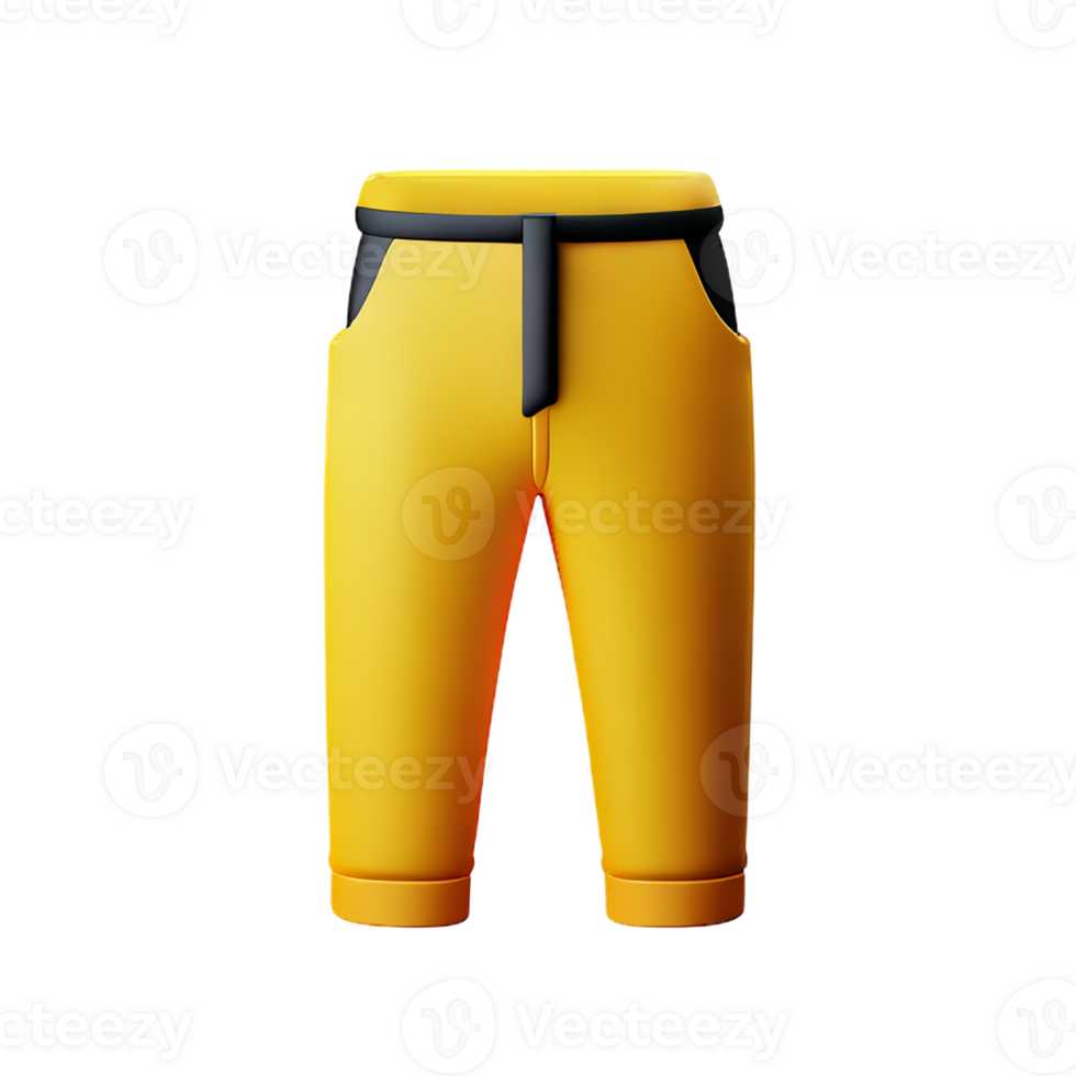 pants 3d rendering icon illustration png
