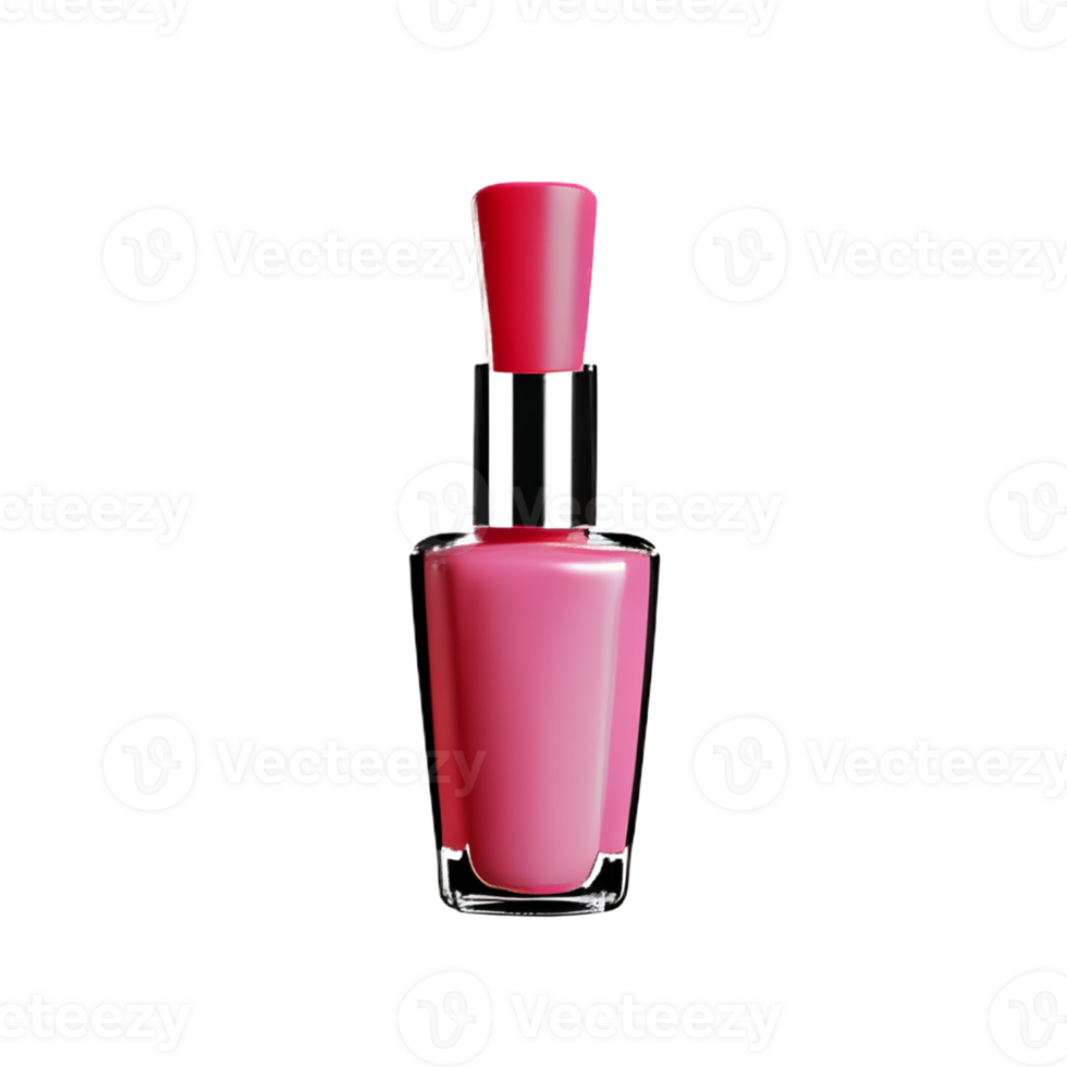 nail polish 3d rendering icon illustration png