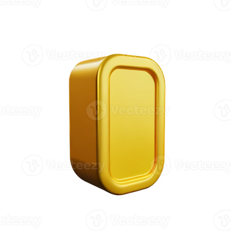 butter 3d rendering icon illustration png