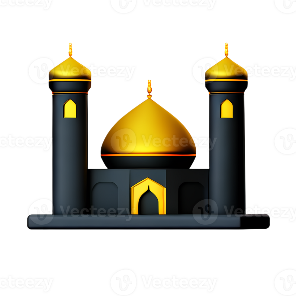 karbala 3d renderen icoon illustratie png