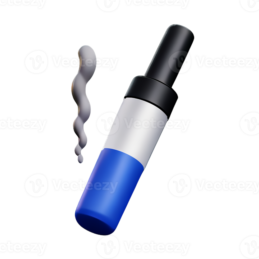 vape 3d rendering icon illustration png