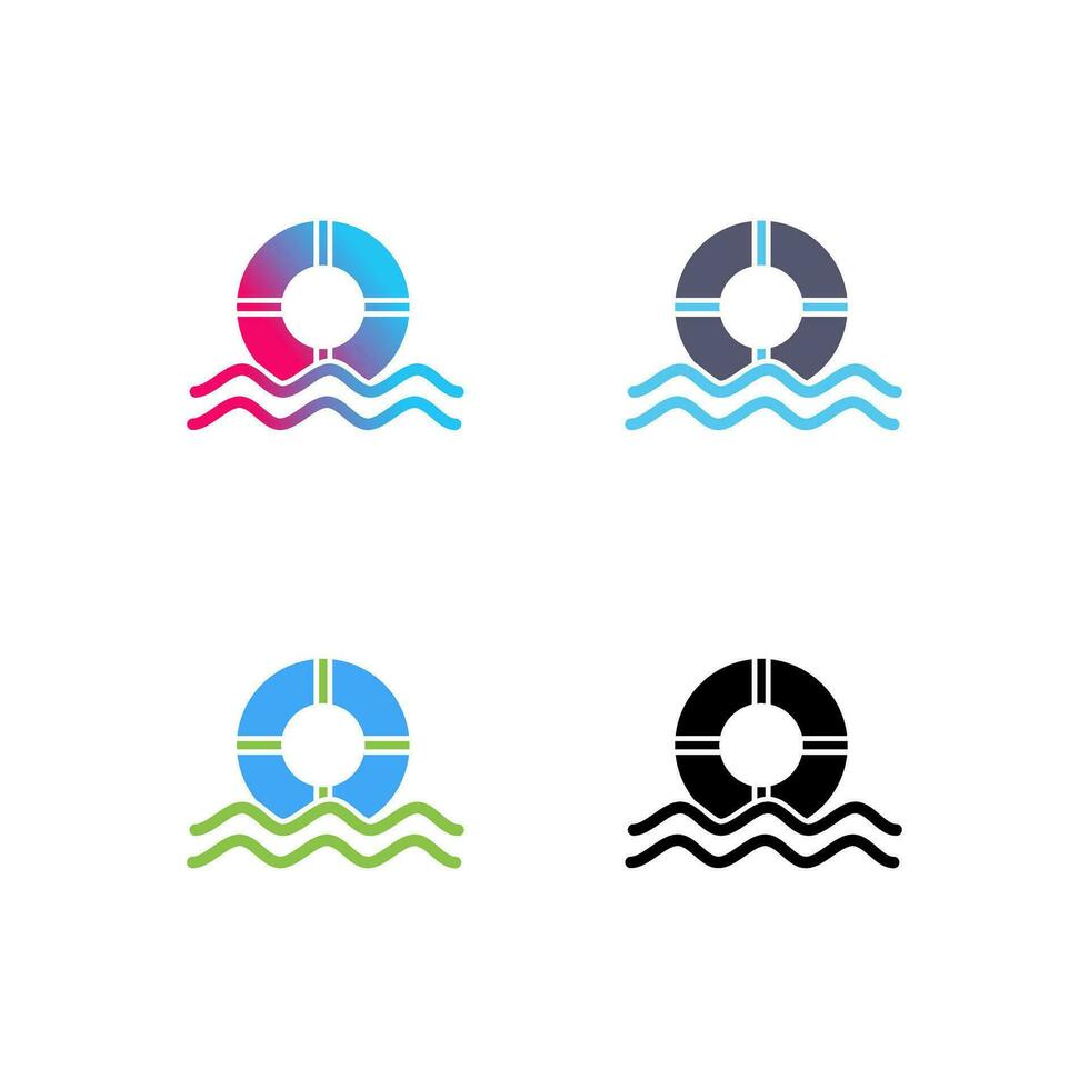 Float Vector Icon