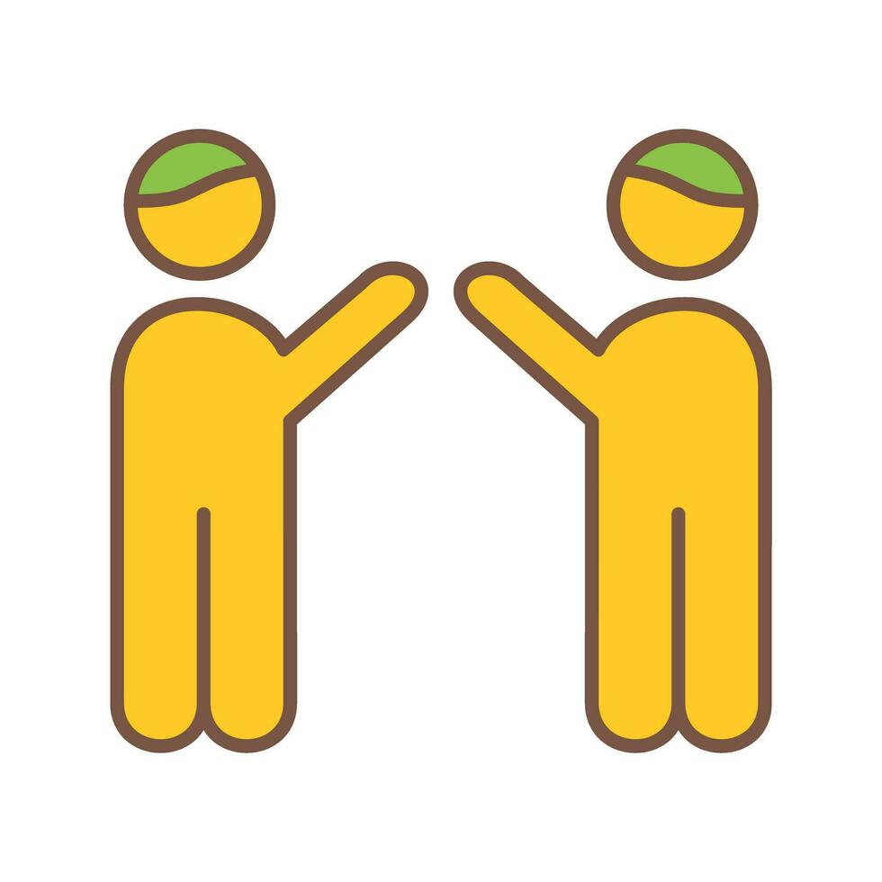 7 - Waving to people II.eps vector