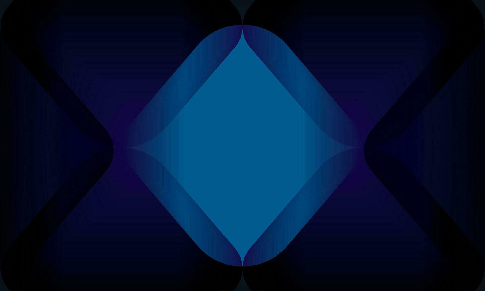 a blue diamond shape on a dark background, abstract background dark art backdrop digital color image computer space connection dynamic internet vector
