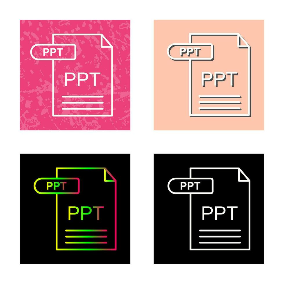 PPT Vector Icon