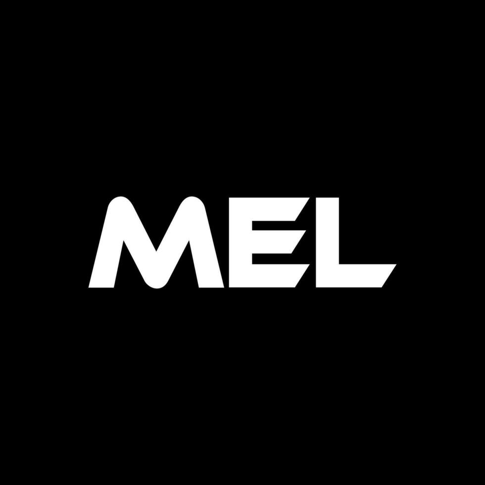 MEL Letter Logo Design, Inspiration for a Unique Identity. Modern Elegance and Creative Design. Watermark Your Success with the Striking this Logo. vector