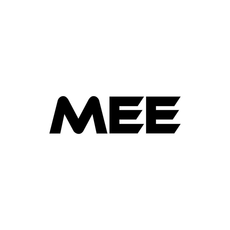 MEE Letter Logo Design, Inspiration for a Unique Identity. Modern Elegance and Creative Design. Watermark Your Success with the Striking this Logo. vector