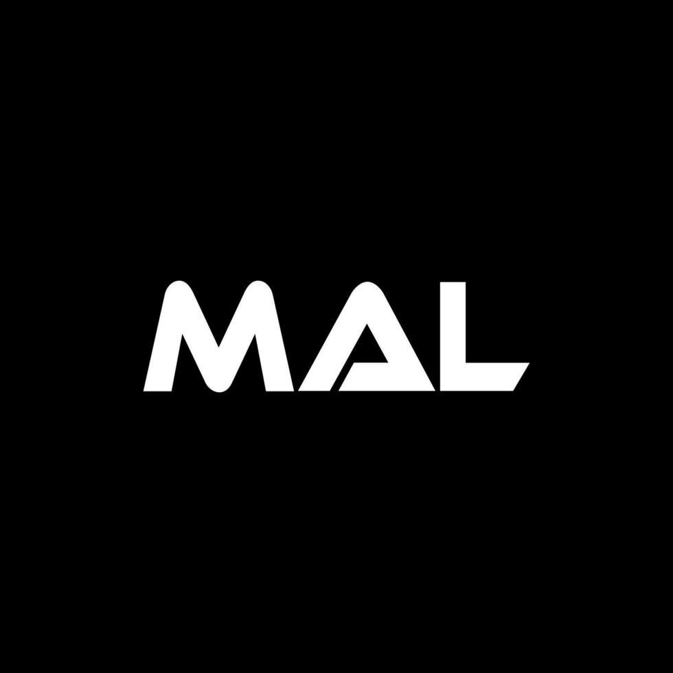 MAL Letter Logo Design, Inspiration for a Unique Identity. Modern Elegance and Creative Design. Watermark Your Success with the Striking this Logo. vector