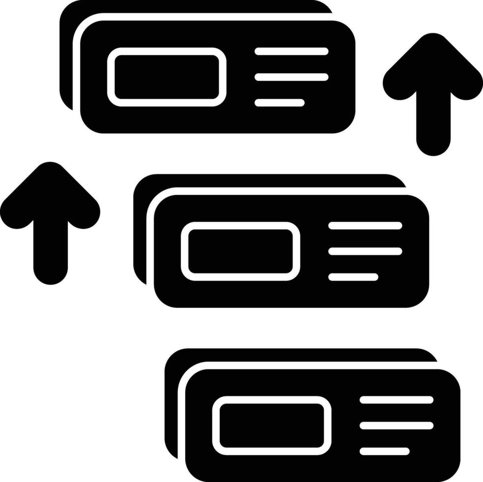 Seo Rank glyph icons design style 29173014 Vector Art at Vecteezy
