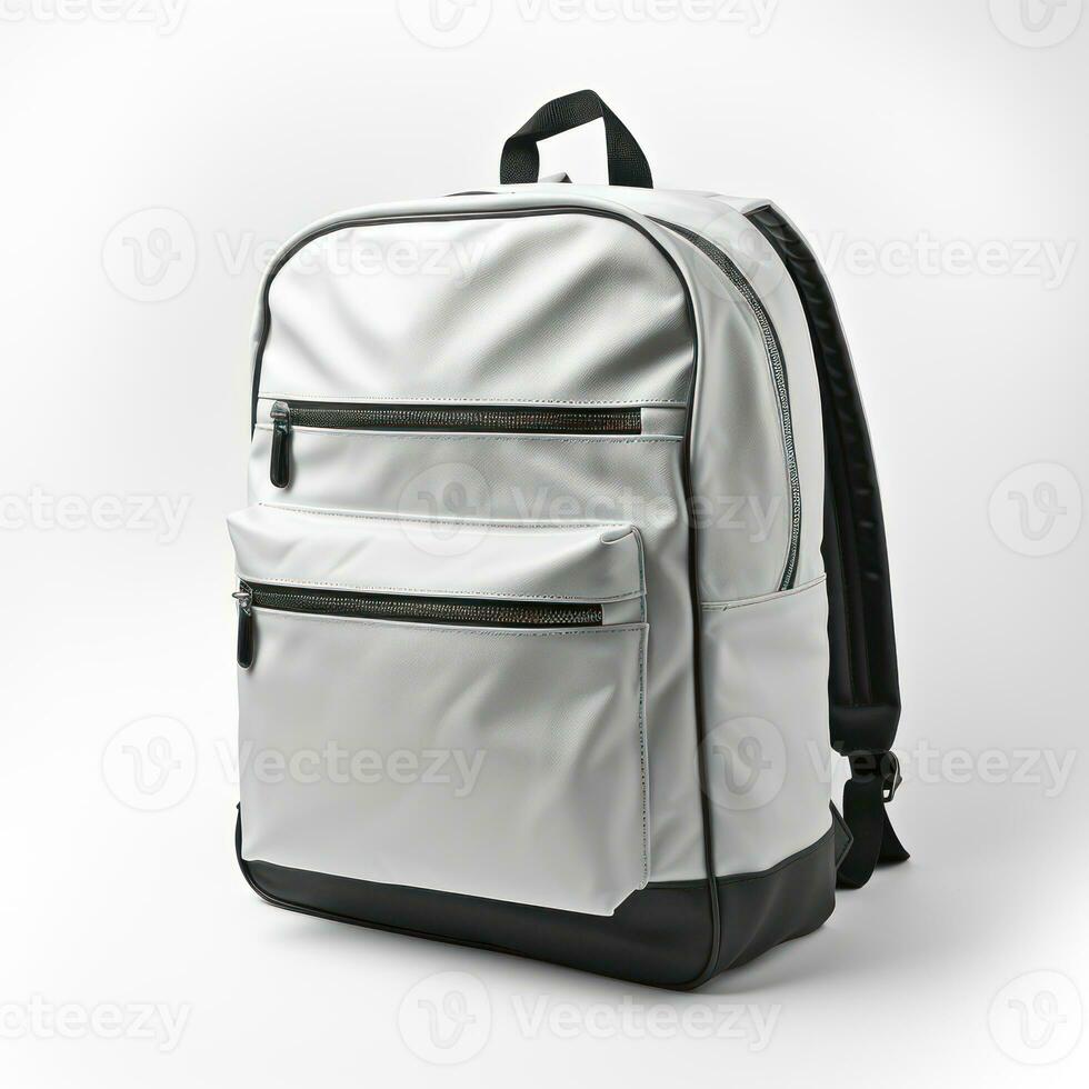 Elegant style bag isolated on white background, for product mockup, decoration, online selling, equipment, social media, advertising etc. Ai's generative image photo