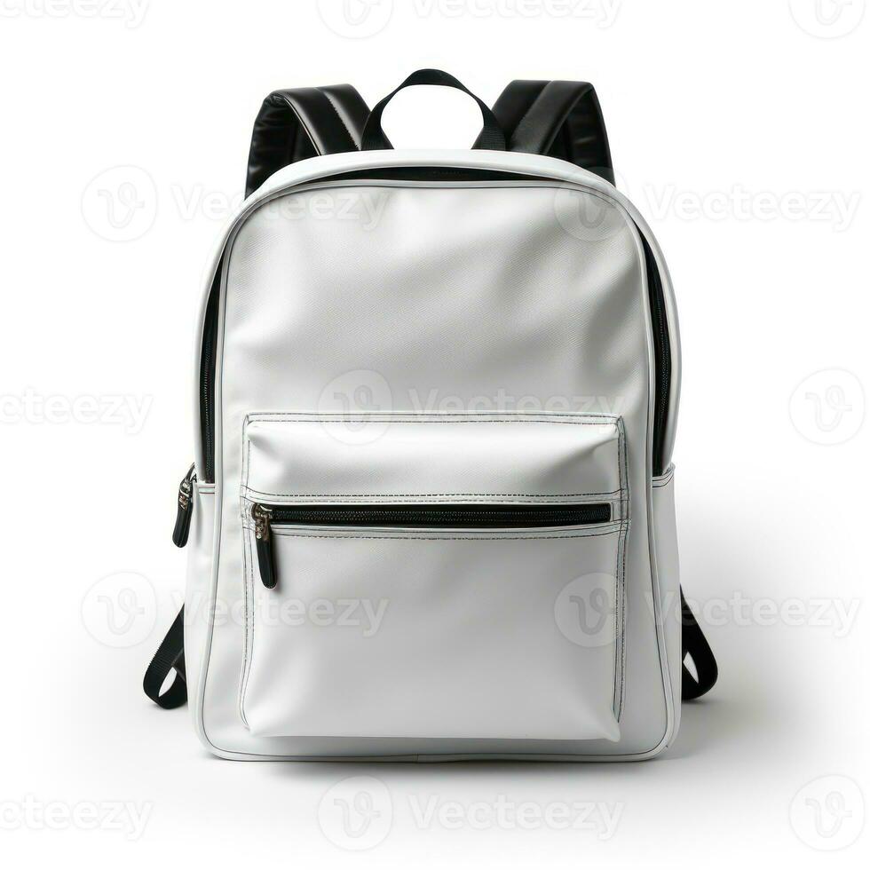 Elegant style bag isolated on white background, for product mockup, decoration, online selling, equipment, social media, advertising etc. Ai's generative image photo