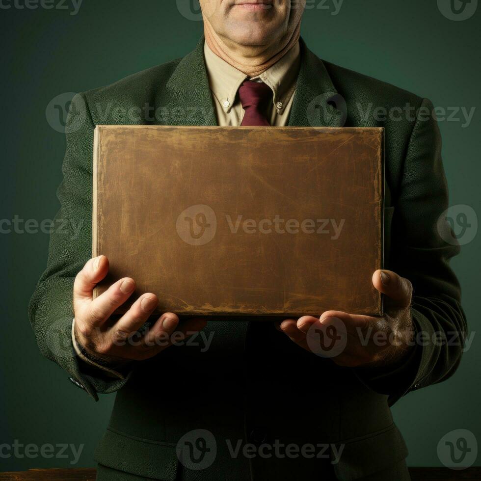 Courier brings cardboard boxes to customers, delivery service to customers, packing cardboard boxes. Great for business, giving, job career, websites, services. Generative Ai concept photo