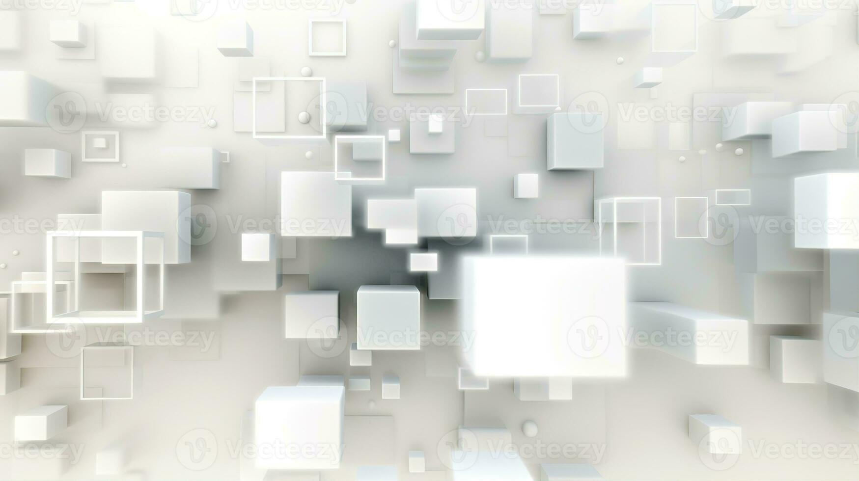 White abstract background, in the style of light white and light gray. Created with Generative AI photo