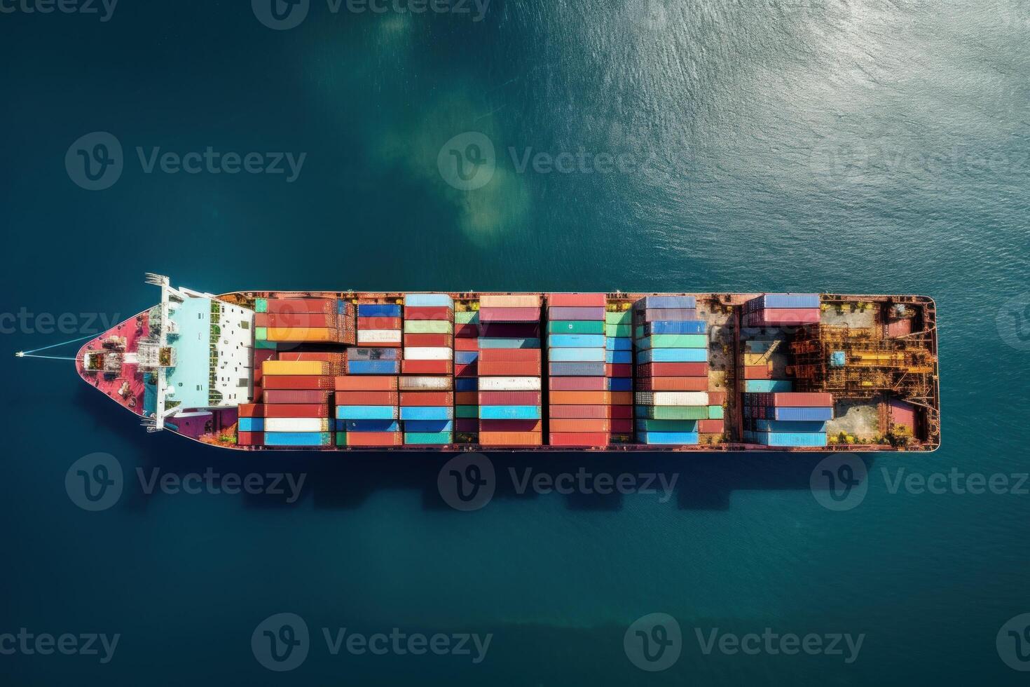 Container ship cargo. Generate Ai 29175523 Stock Photo at Vecteezy