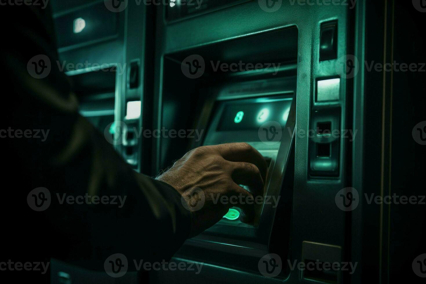 Maneuverable Hands using atm. Generate Ai photo