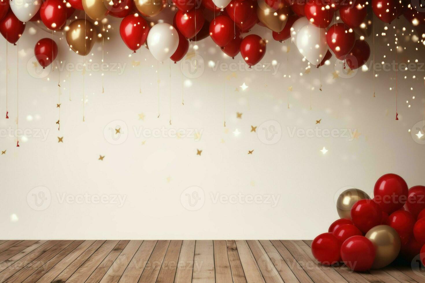 Eye-catching Celebration mockup background. Generate Ai photo