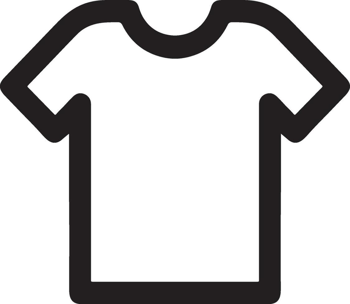 elegante camiseta gráfico - el Perfecto usable icono. frio plano estilo camiseta icono. vector