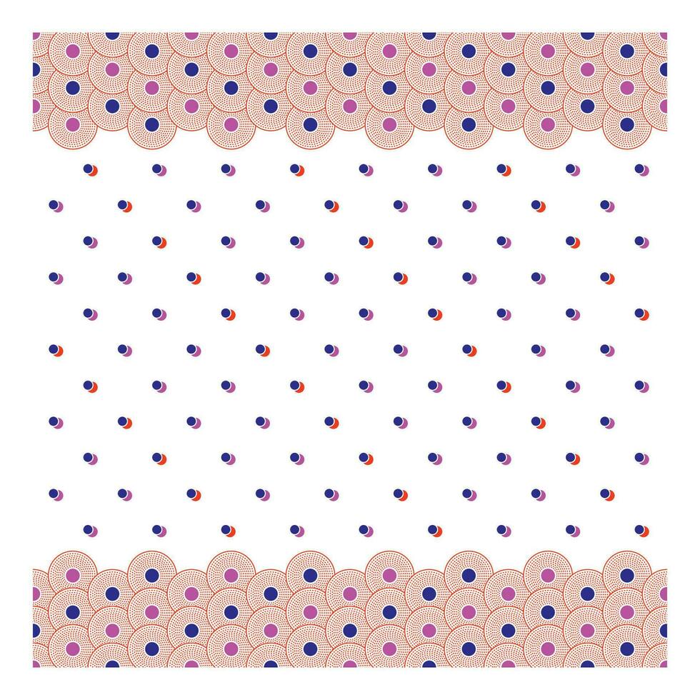 textile pattern of all over printing vector